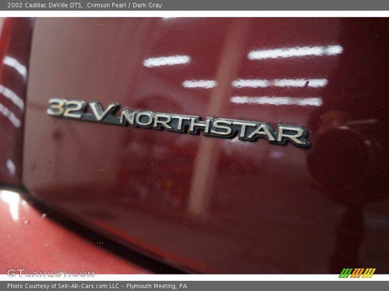Crimson Pearl / Dark Gray 2002 Cadillac DeVille DTS