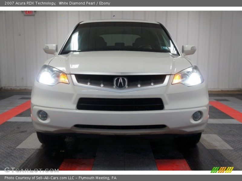 White Diamond Pearl / Ebony 2007 Acura RDX Technology