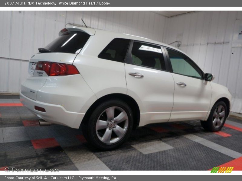 White Diamond Pearl / Ebony 2007 Acura RDX Technology