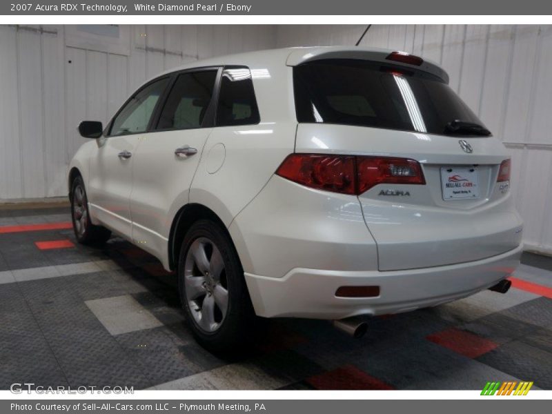 White Diamond Pearl / Ebony 2007 Acura RDX Technology