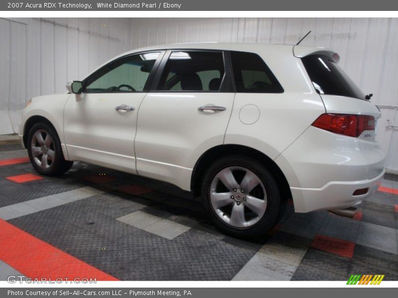 White Diamond Pearl / Ebony 2007 Acura RDX Technology