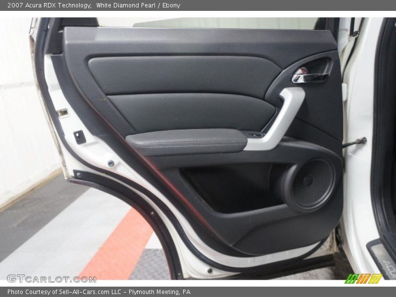 White Diamond Pearl / Ebony 2007 Acura RDX Technology
