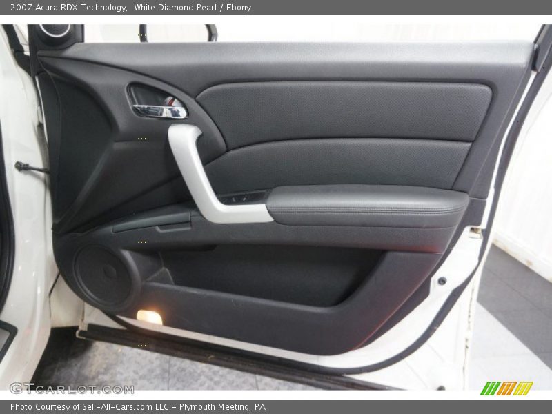 White Diamond Pearl / Ebony 2007 Acura RDX Technology