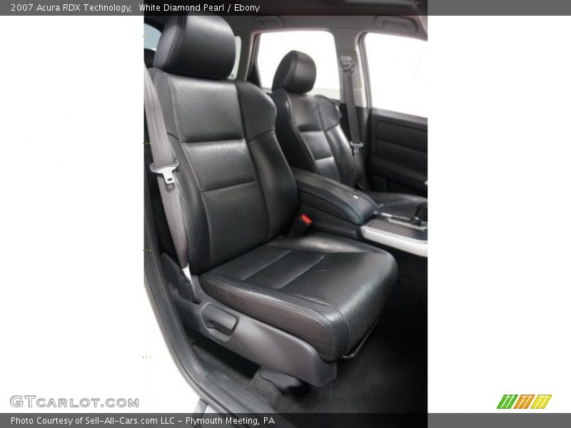 White Diamond Pearl / Ebony 2007 Acura RDX Technology