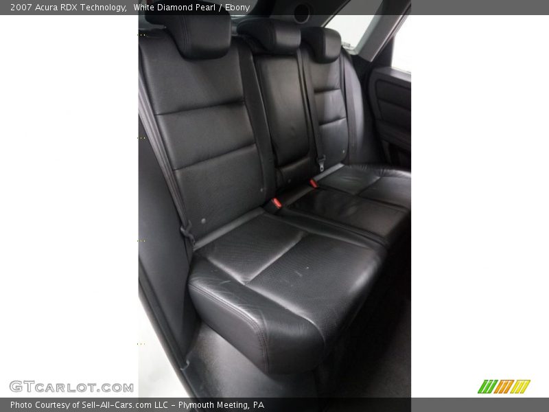 White Diamond Pearl / Ebony 2007 Acura RDX Technology