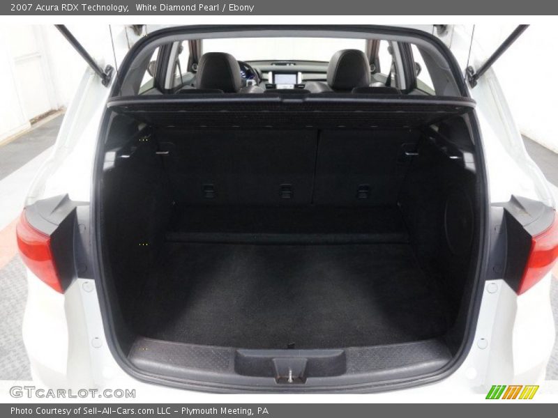 White Diamond Pearl / Ebony 2007 Acura RDX Technology