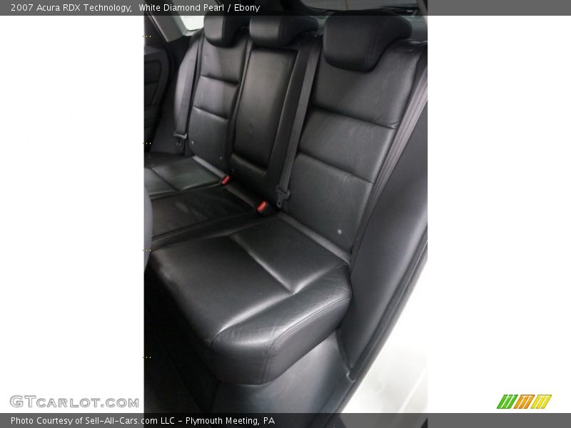 White Diamond Pearl / Ebony 2007 Acura RDX Technology