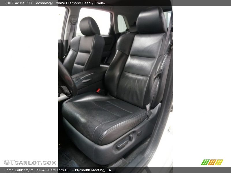 White Diamond Pearl / Ebony 2007 Acura RDX Technology