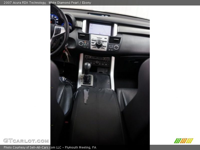 White Diamond Pearl / Ebony 2007 Acura RDX Technology