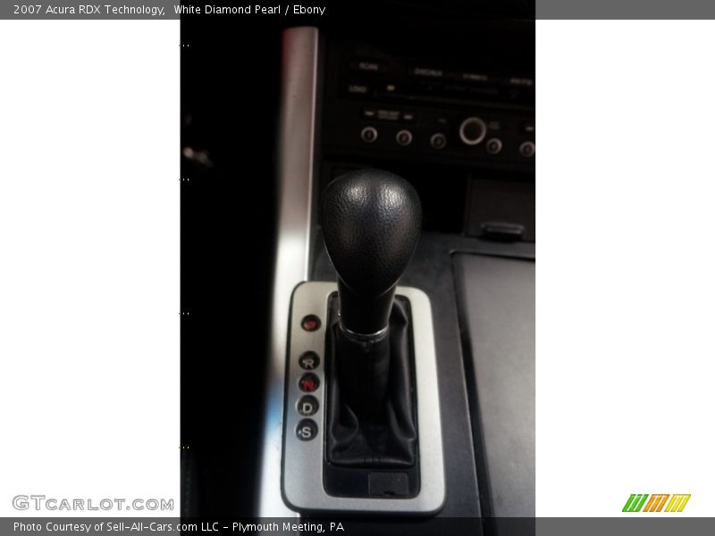 White Diamond Pearl / Ebony 2007 Acura RDX Technology
