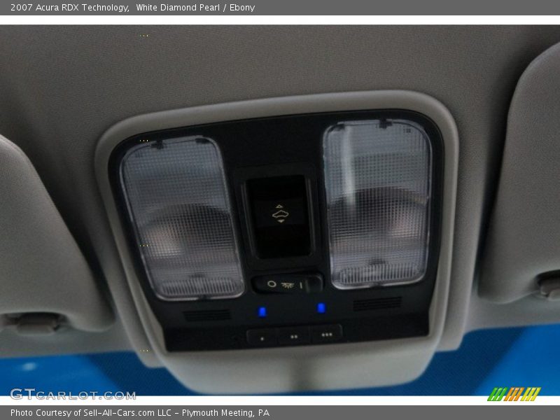 White Diamond Pearl / Ebony 2007 Acura RDX Technology