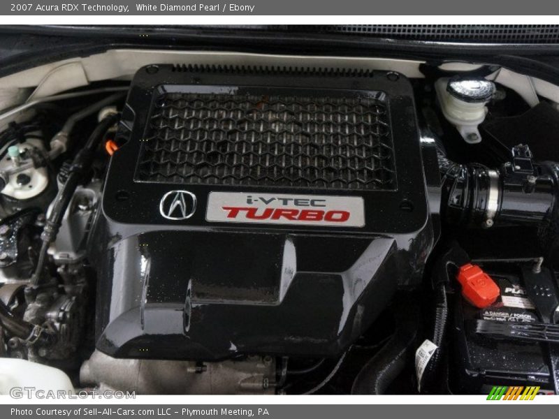 White Diamond Pearl / Ebony 2007 Acura RDX Technology