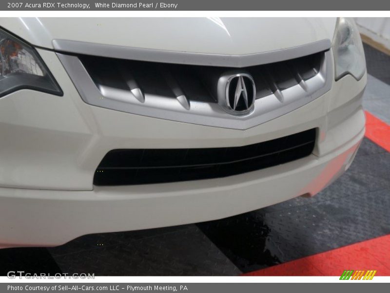 White Diamond Pearl / Ebony 2007 Acura RDX Technology
