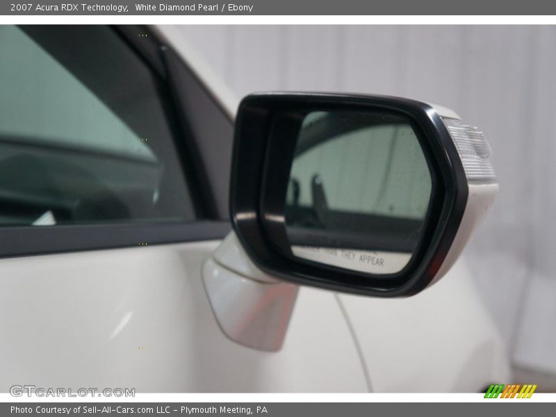 White Diamond Pearl / Ebony 2007 Acura RDX Technology