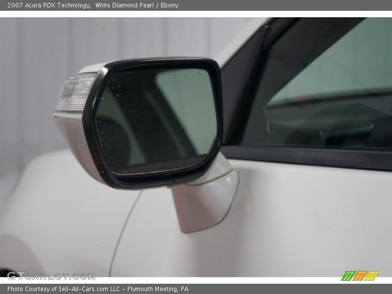 White Diamond Pearl / Ebony 2007 Acura RDX Technology