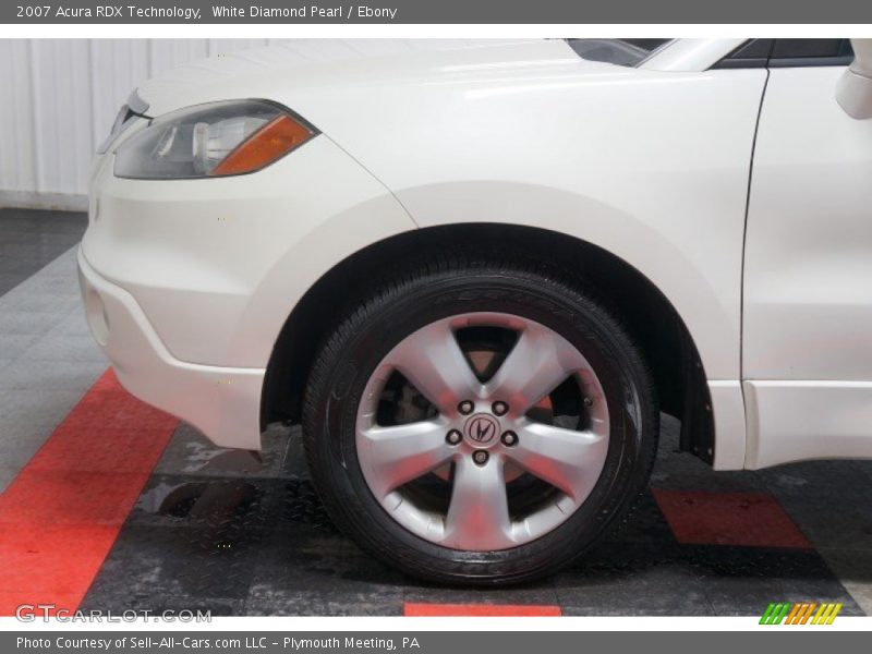 White Diamond Pearl / Ebony 2007 Acura RDX Technology