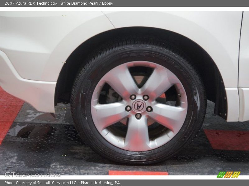 White Diamond Pearl / Ebony 2007 Acura RDX Technology