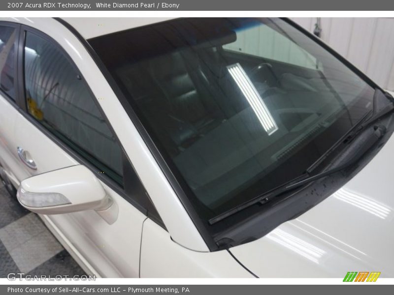 White Diamond Pearl / Ebony 2007 Acura RDX Technology