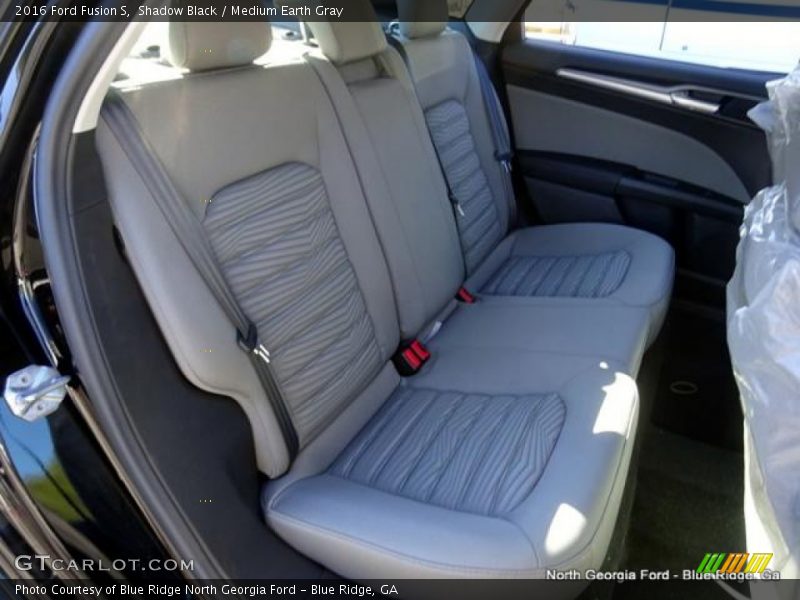 Shadow Black / Medium Earth Gray 2016 Ford Fusion S