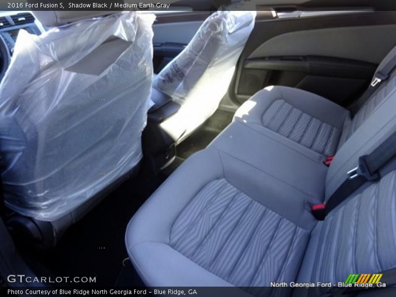 Shadow Black / Medium Earth Gray 2016 Ford Fusion S