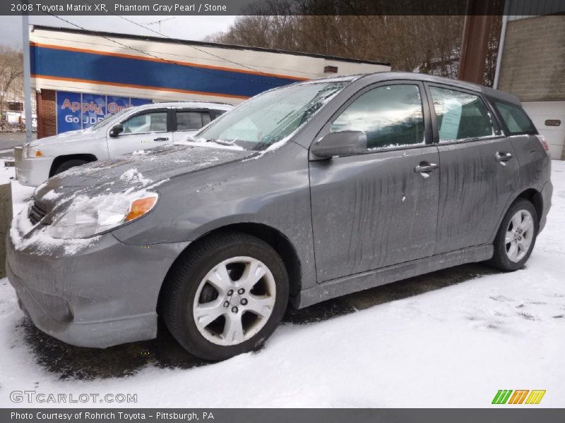 Phantom Gray Pearl / Stone 2008 Toyota Matrix XR