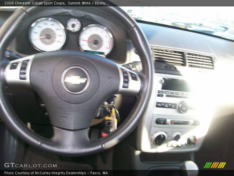 Summit White / Ebony 2008 Chevrolet Cobalt Sport Coupe