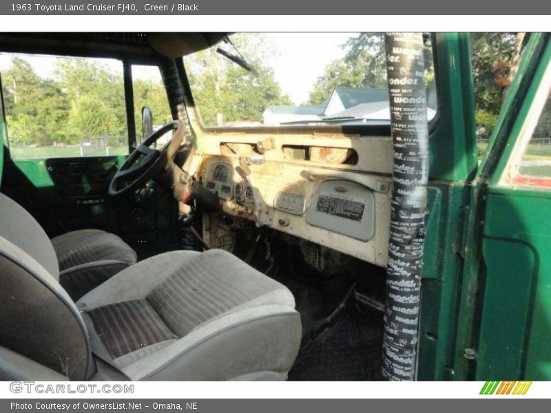 Dashboard of 1963 Land Cruiser FJ40