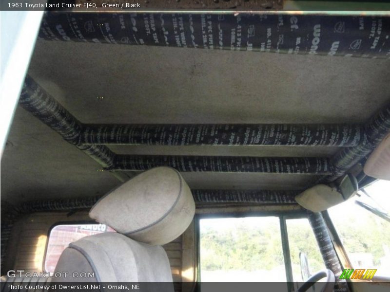 Green / Black 1963 Toyota Land Cruiser FJ40