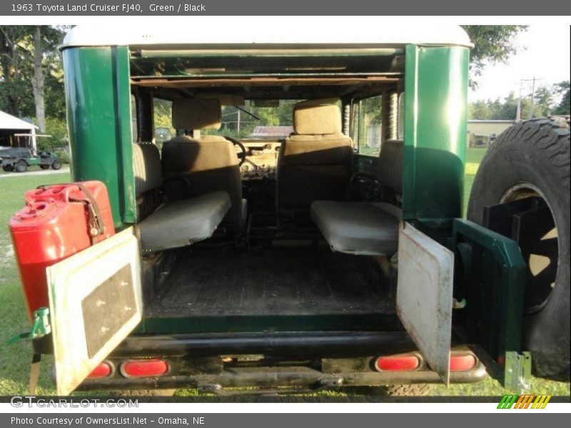  1963 Land Cruiser FJ40 Trunk