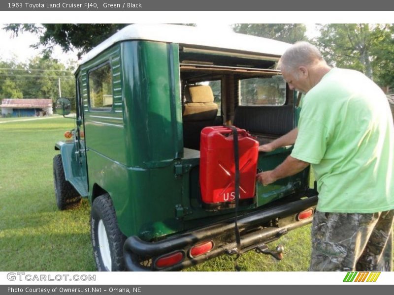 Green / Black 1963 Toyota Land Cruiser FJ40