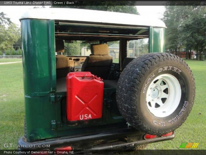Green / Black 1963 Toyota Land Cruiser FJ40