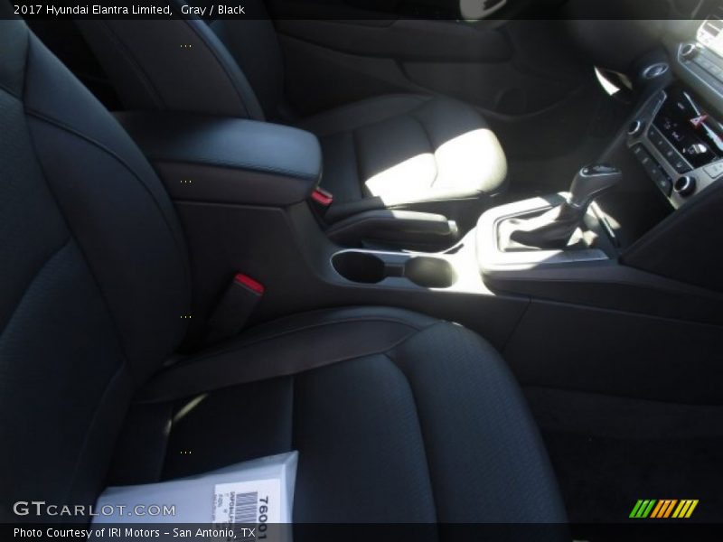 Gray / Black 2017 Hyundai Elantra Limited