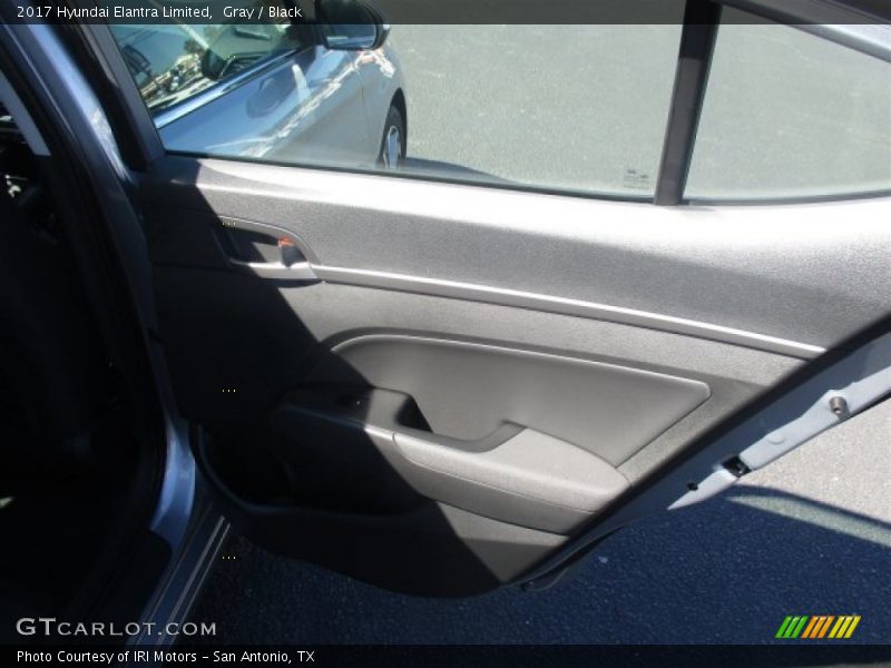 Gray / Black 2017 Hyundai Elantra Limited