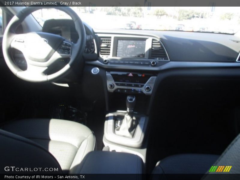 Gray / Black 2017 Hyundai Elantra Limited