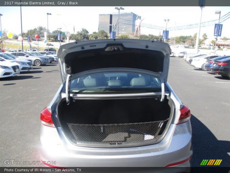 Gray / Black 2017 Hyundai Elantra Limited