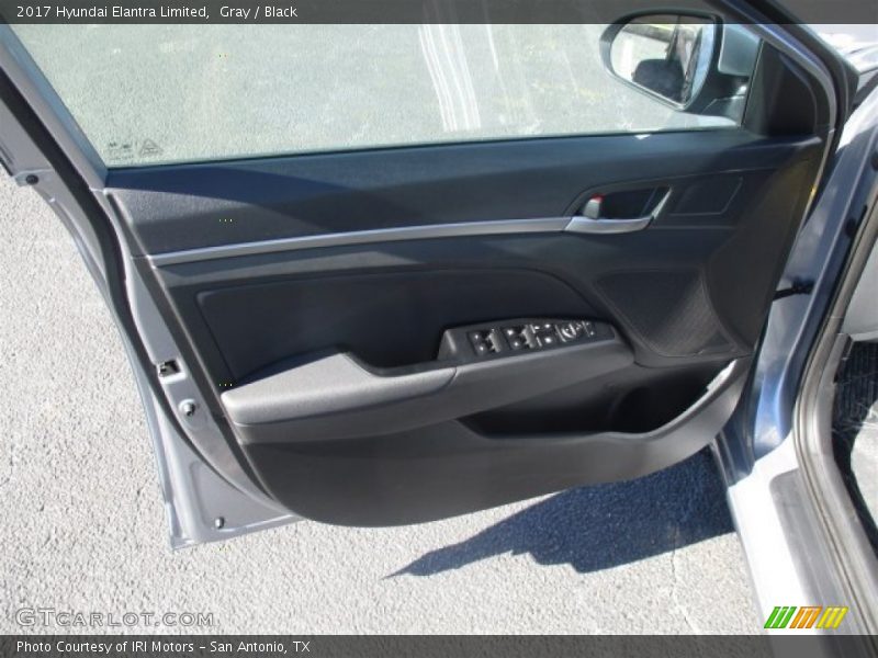 Gray / Black 2017 Hyundai Elantra Limited