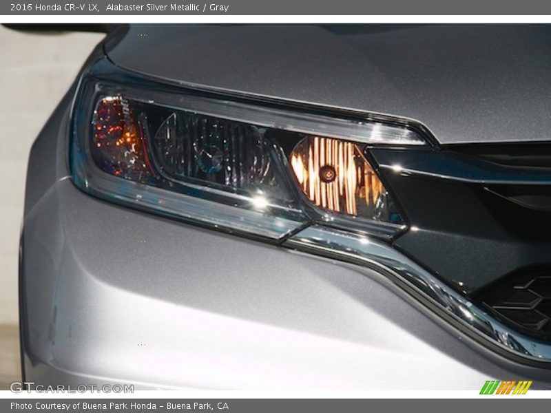 Alabaster Silver Metallic / Gray 2016 Honda CR-V LX