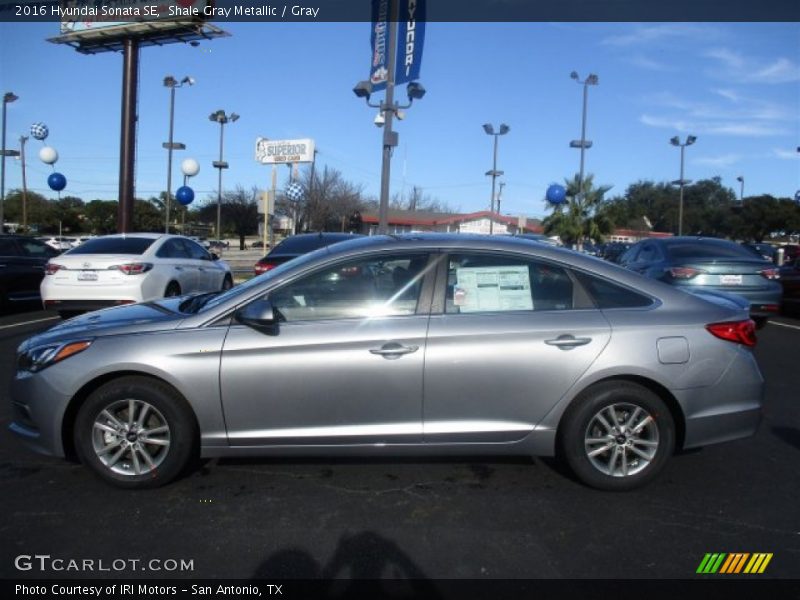 Shale Gray Metallic / Gray 2016 Hyundai Sonata SE