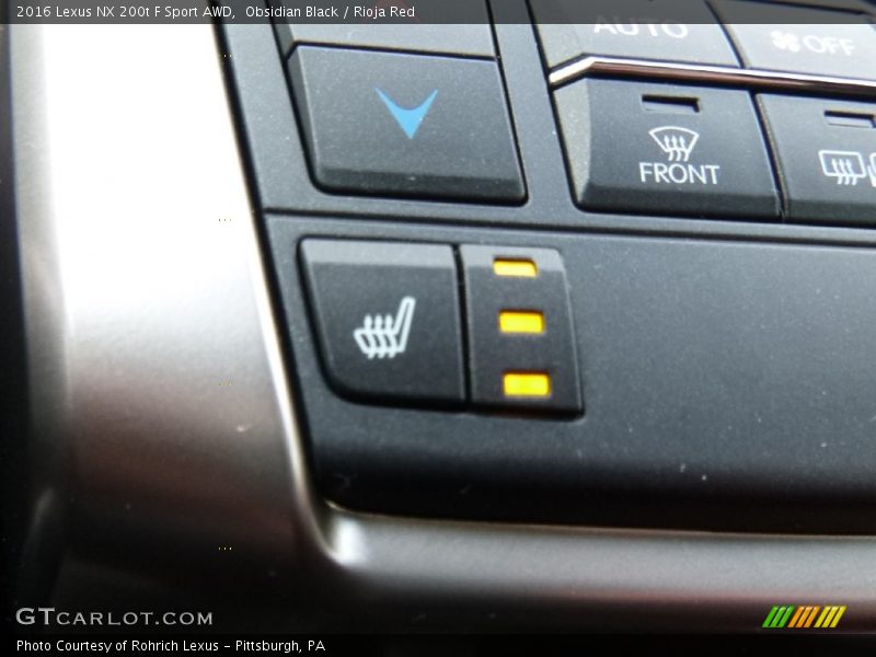 Obsidian Black / Rioja Red 2016 Lexus NX 200t F Sport AWD
