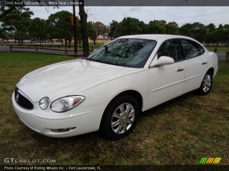 White Opal / Neutral 2006 Buick LaCrosse CX