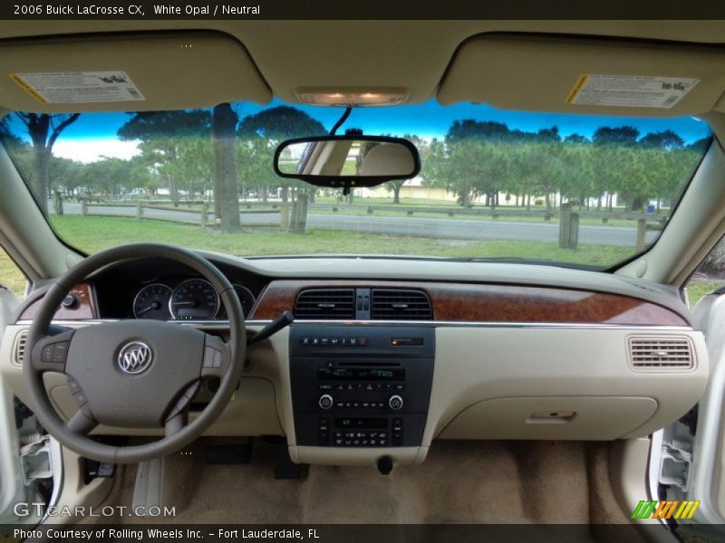 White Opal / Neutral 2006 Buick LaCrosse CX