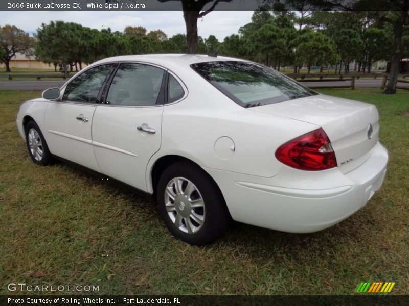 White Opal / Neutral 2006 Buick LaCrosse CX