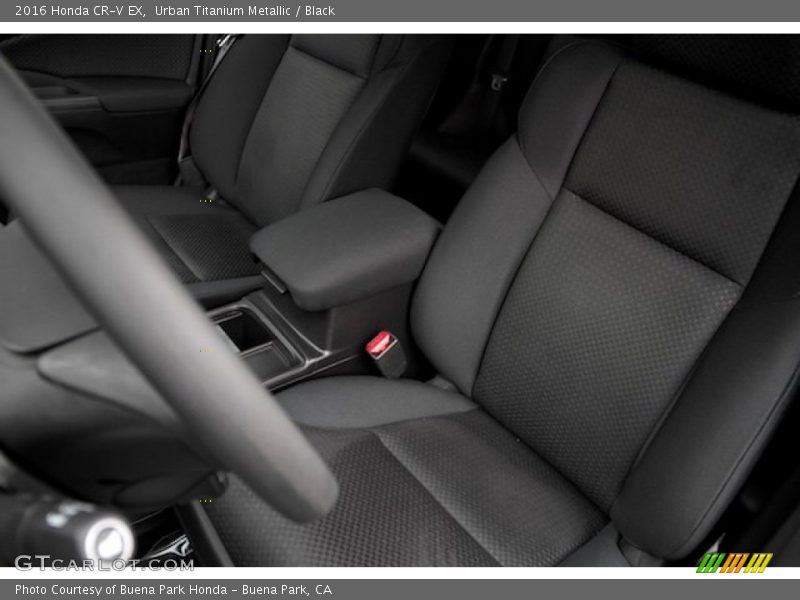 Urban Titanium Metallic / Black 2016 Honda CR-V EX