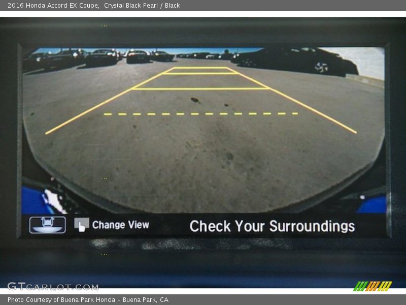 Crystal Black Pearl / Black 2016 Honda Accord EX Coupe