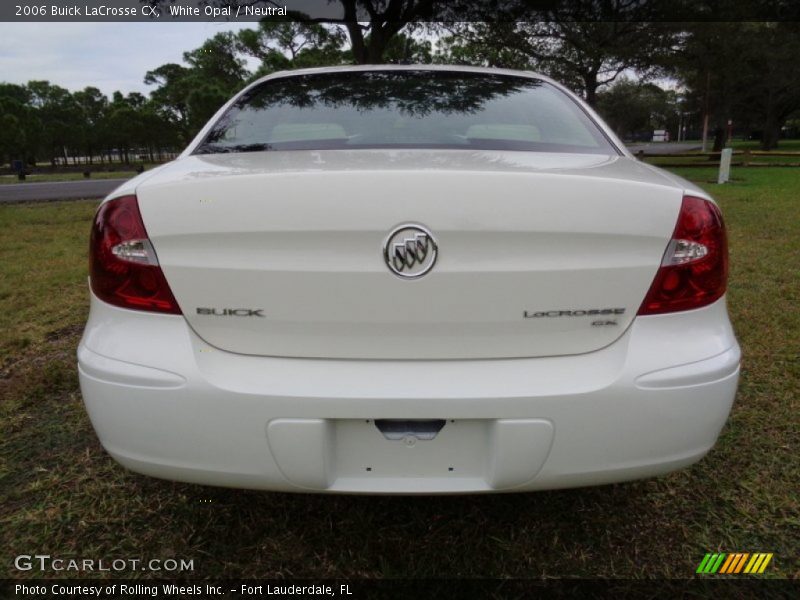 White Opal / Neutral 2006 Buick LaCrosse CX