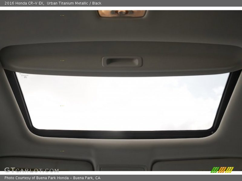 Urban Titanium Metallic / Black 2016 Honda CR-V EX