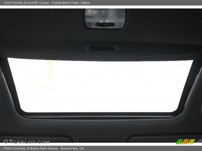 Crystal Black Pearl / Black 2016 Honda Accord EX Coupe