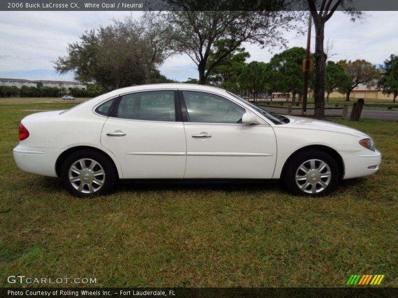White Opal / Neutral 2006 Buick LaCrosse CX
