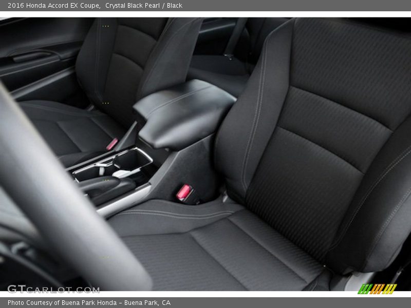 Crystal Black Pearl / Black 2016 Honda Accord EX Coupe