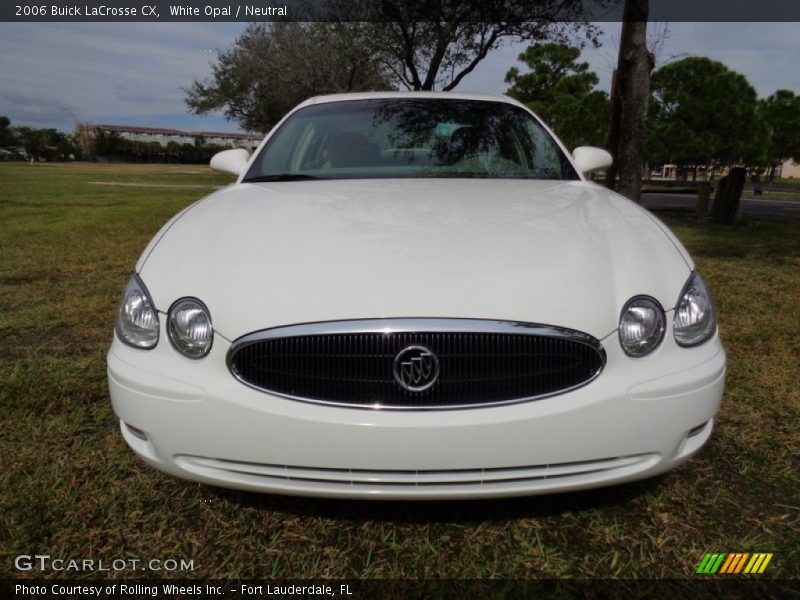 White Opal / Neutral 2006 Buick LaCrosse CX